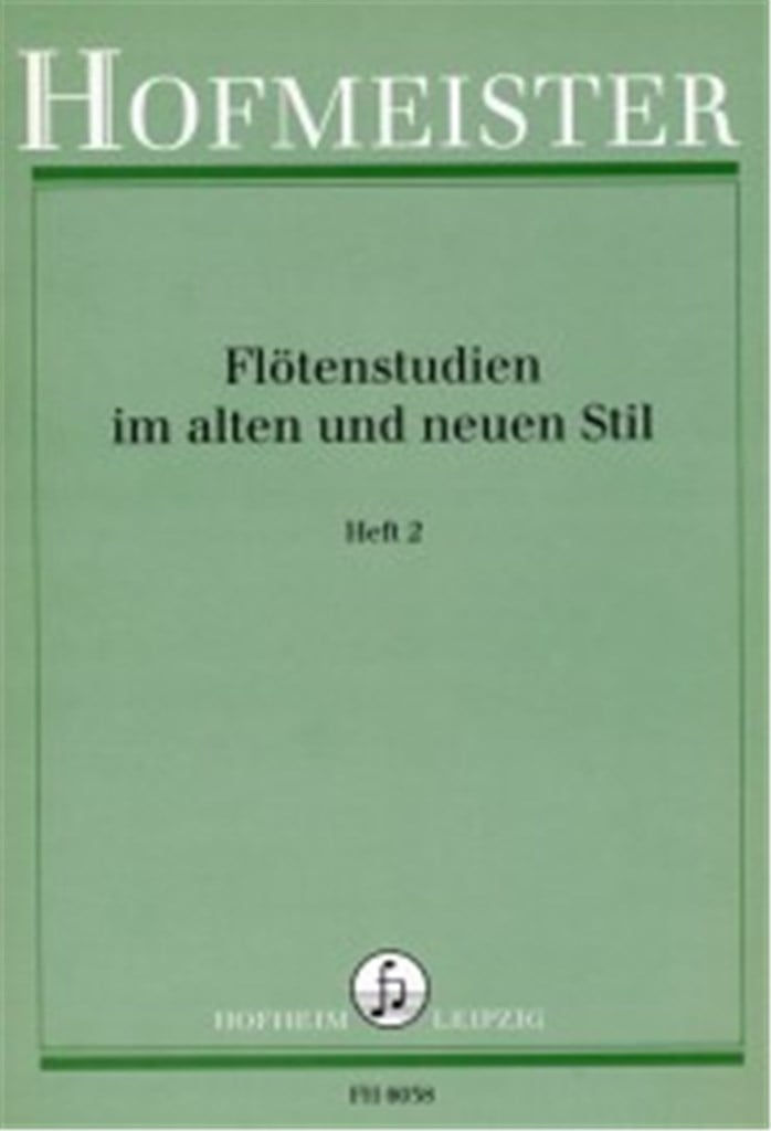 Flötenstudien im alten und neuen Stil, Band 2